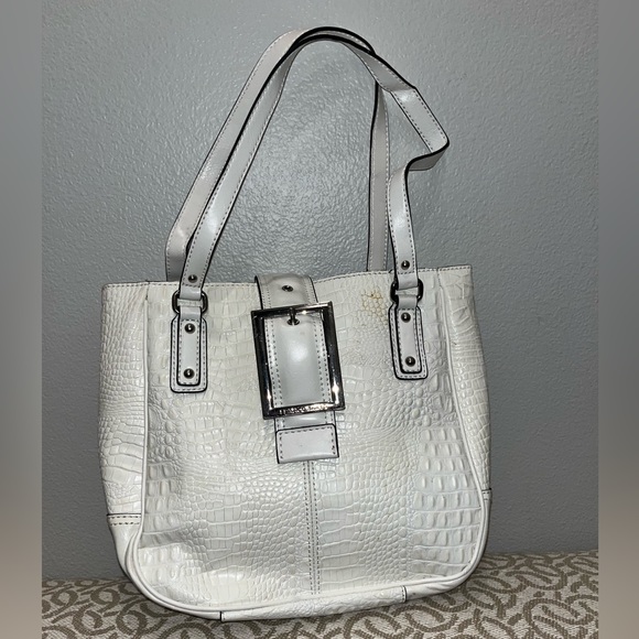 Handbags - White snake bag